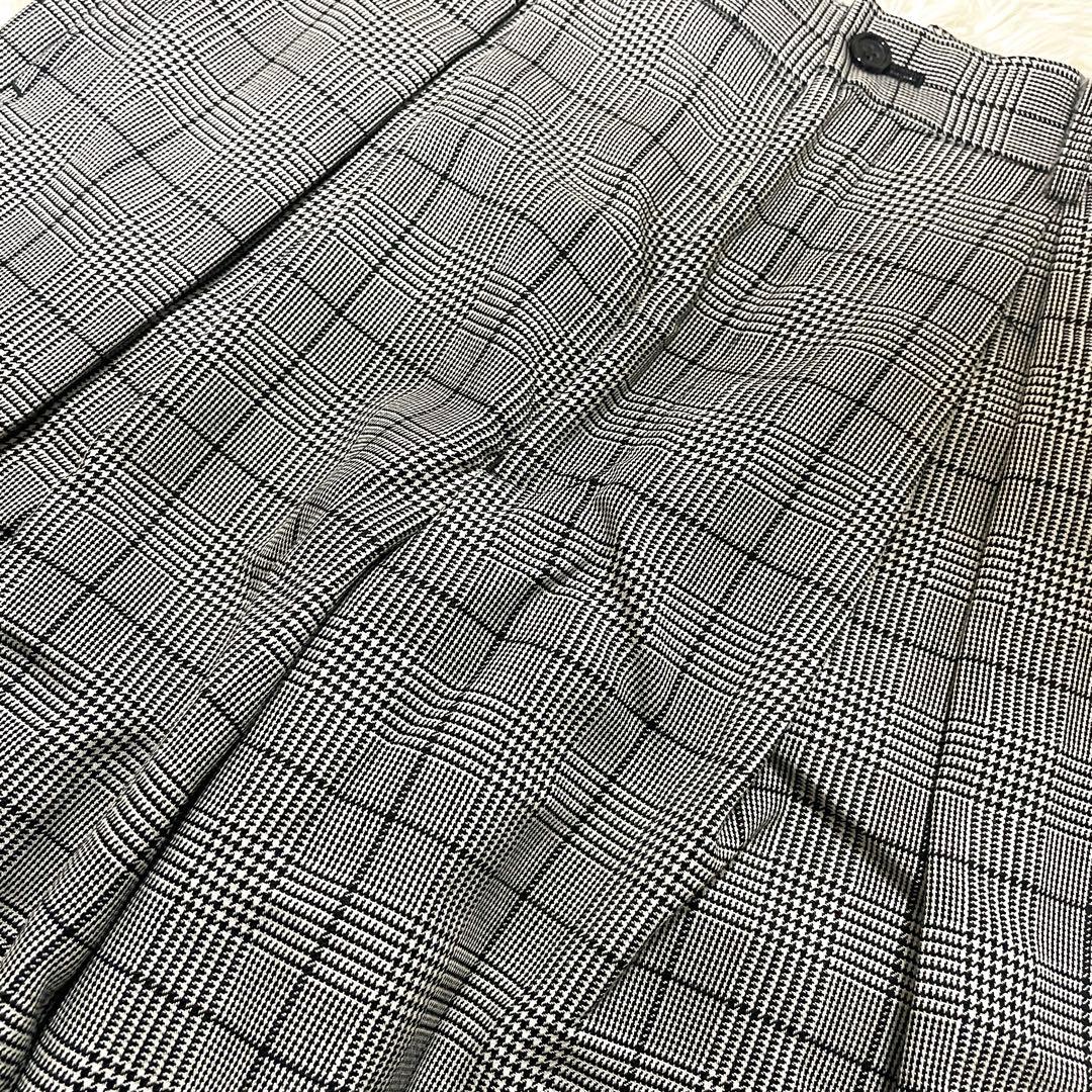 AD2021 コムデギャルソン オムプリュス グレンチェックワイドパンツ XS