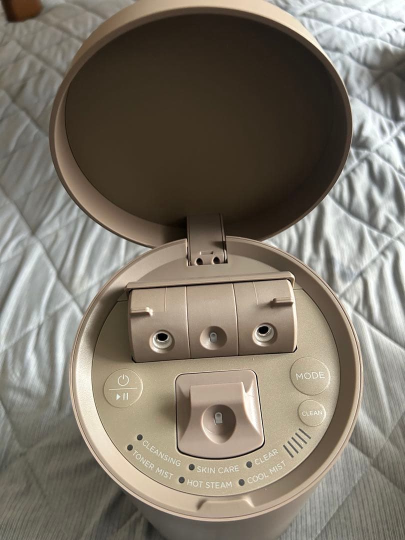 SALONIA PURE BRIGHT STEAMER ベージュ