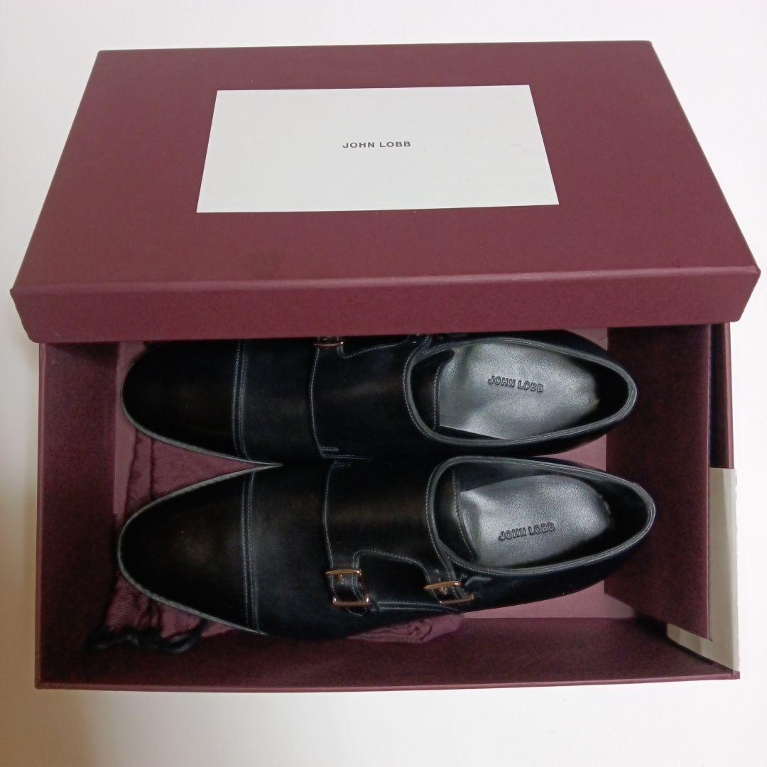 【1/5月迄 未使用】JOHN LOBB ジョンロブ ウィリアム 8E 黒