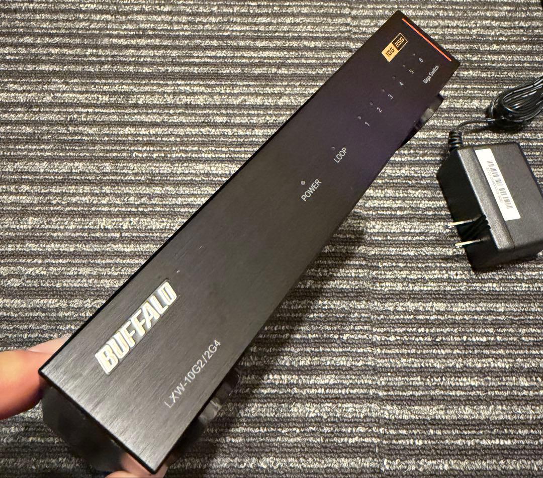 バッファローLXW-10G2/2G4 10GbE/2.5GbE対応