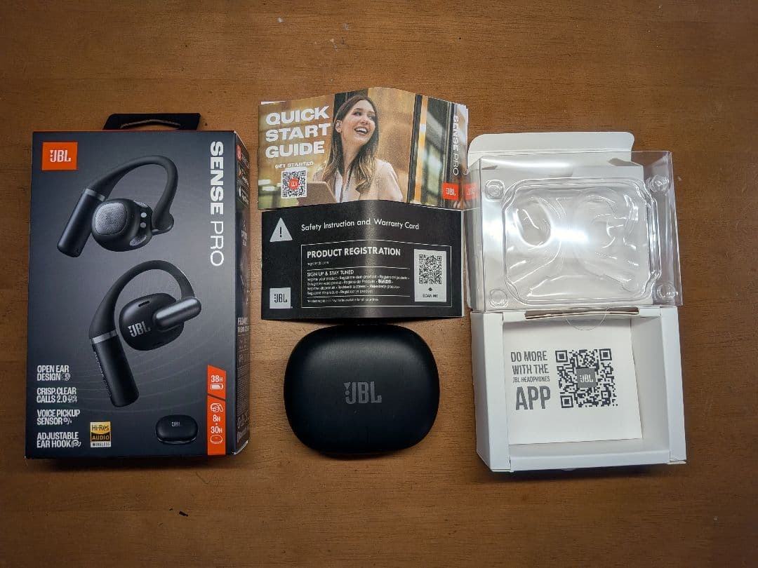 【付属品完備】JBL Soundgear Sense Pro ブラック