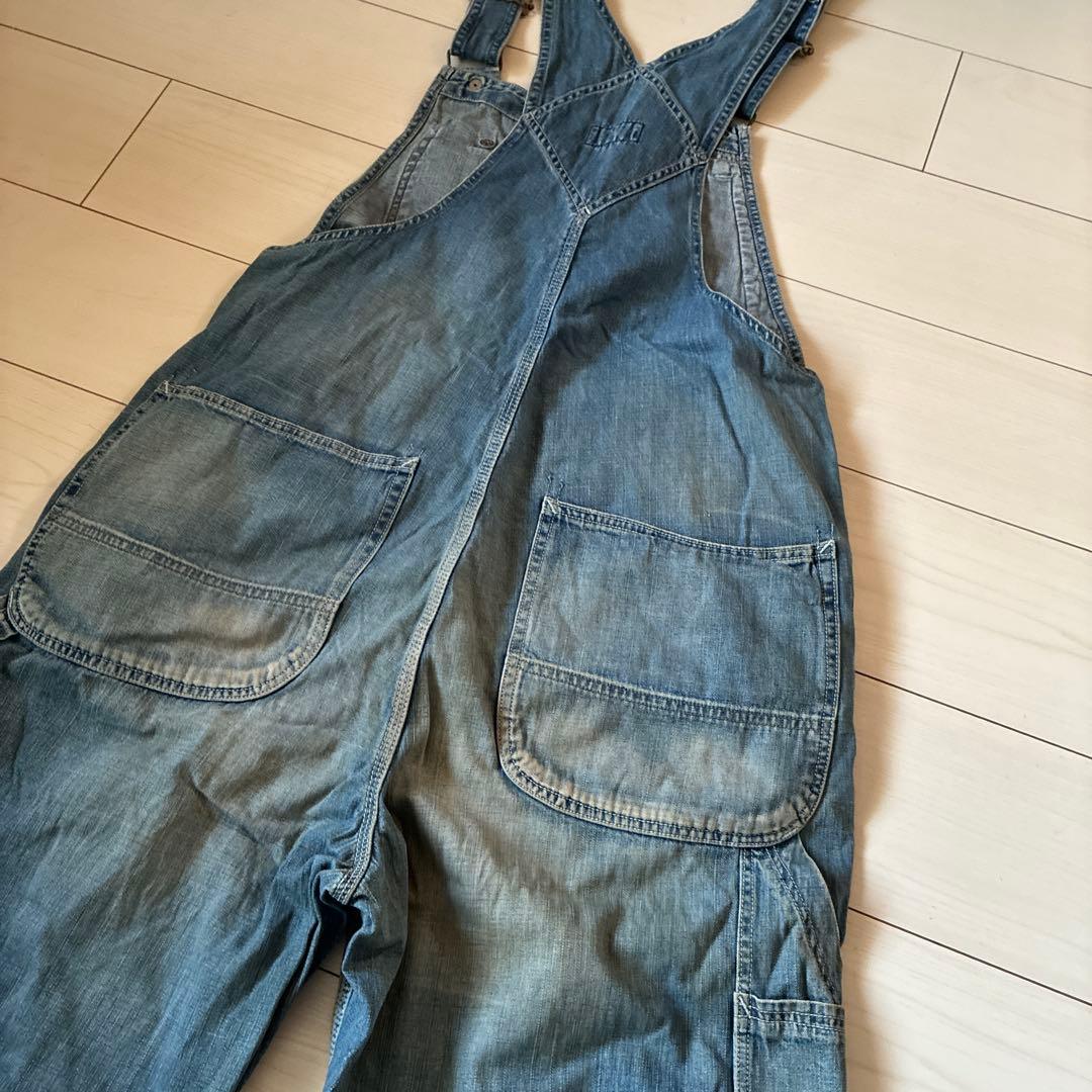 BLUEBLUE オーバーオール ペインターパンツ