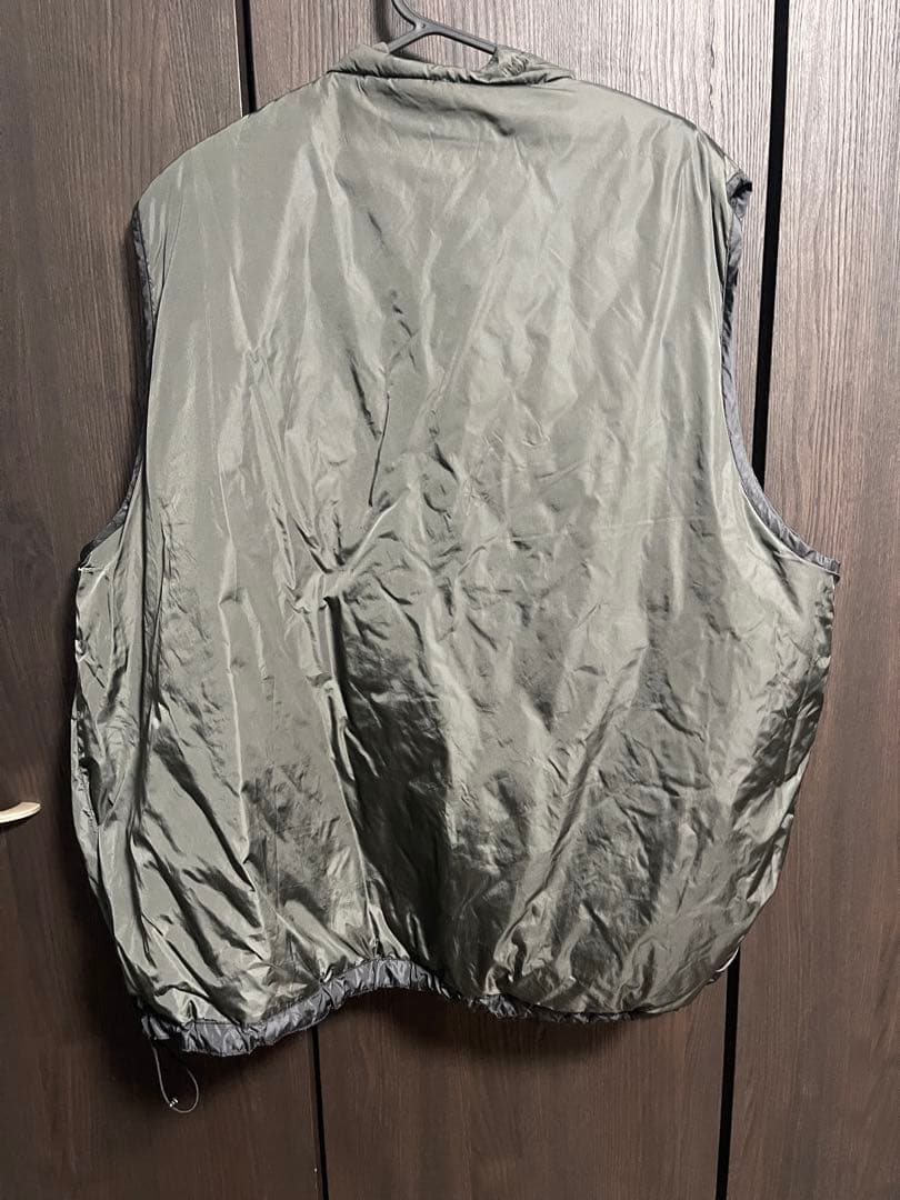 【美品】KEBOZ×NANGA コラボ　リバーシブル　ダウンベスト　黒　M