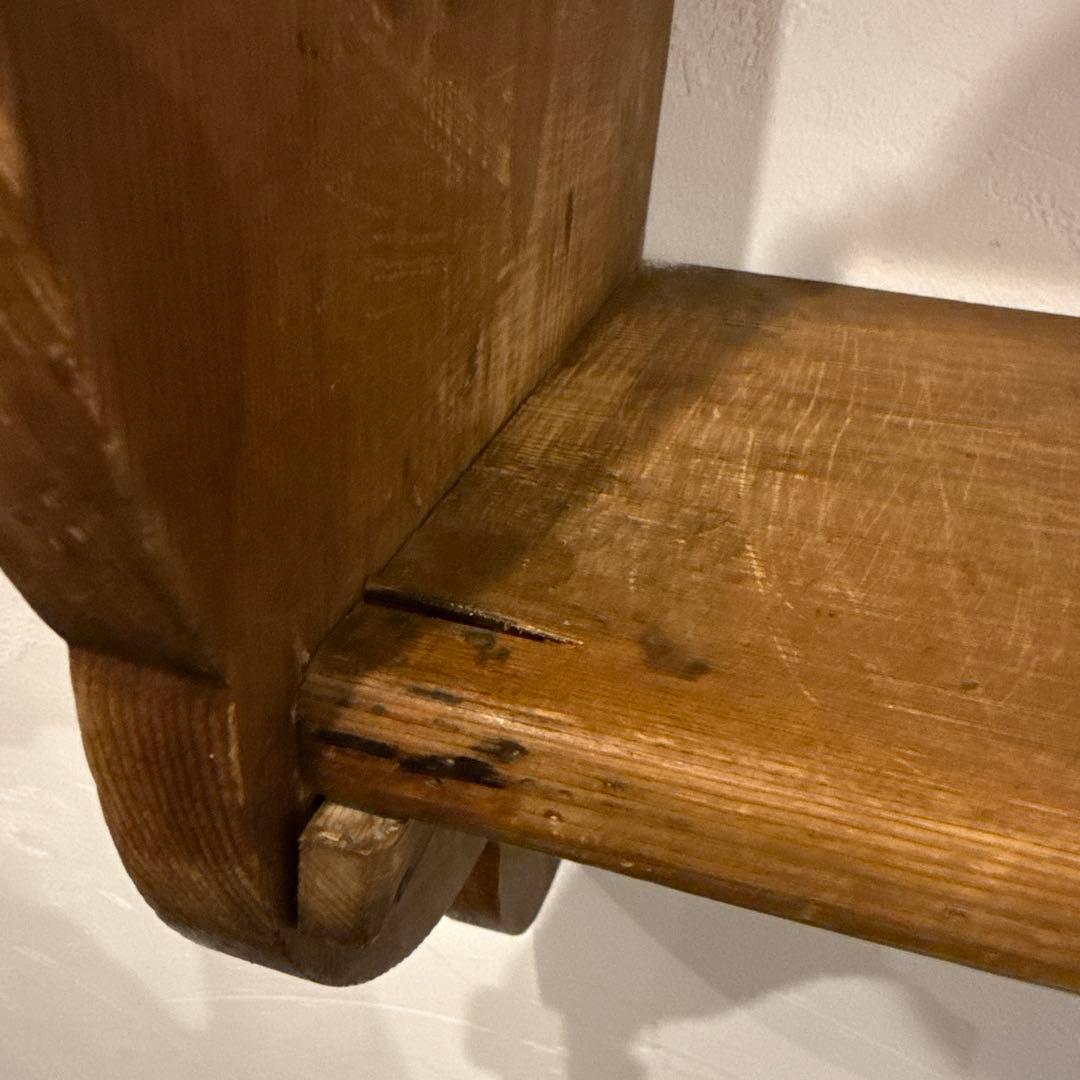 ヴィンテージ　木製ウォールハンガー　壁掛け　ハンガーラック