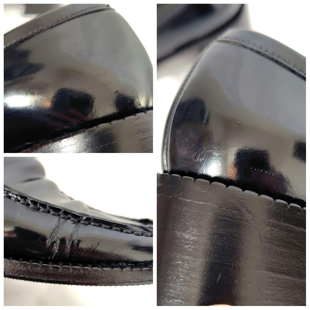 ✨️腕利き職人のリペア済✨️良品❤【プラダ 】履き心地◎エナメル ローファー 紺