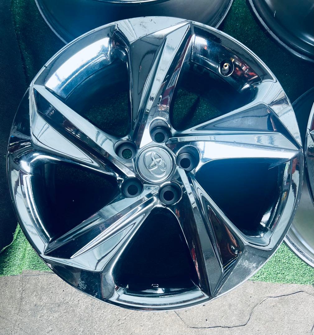 18インチ クローム仕上げ 5スポークホイール 4個セット