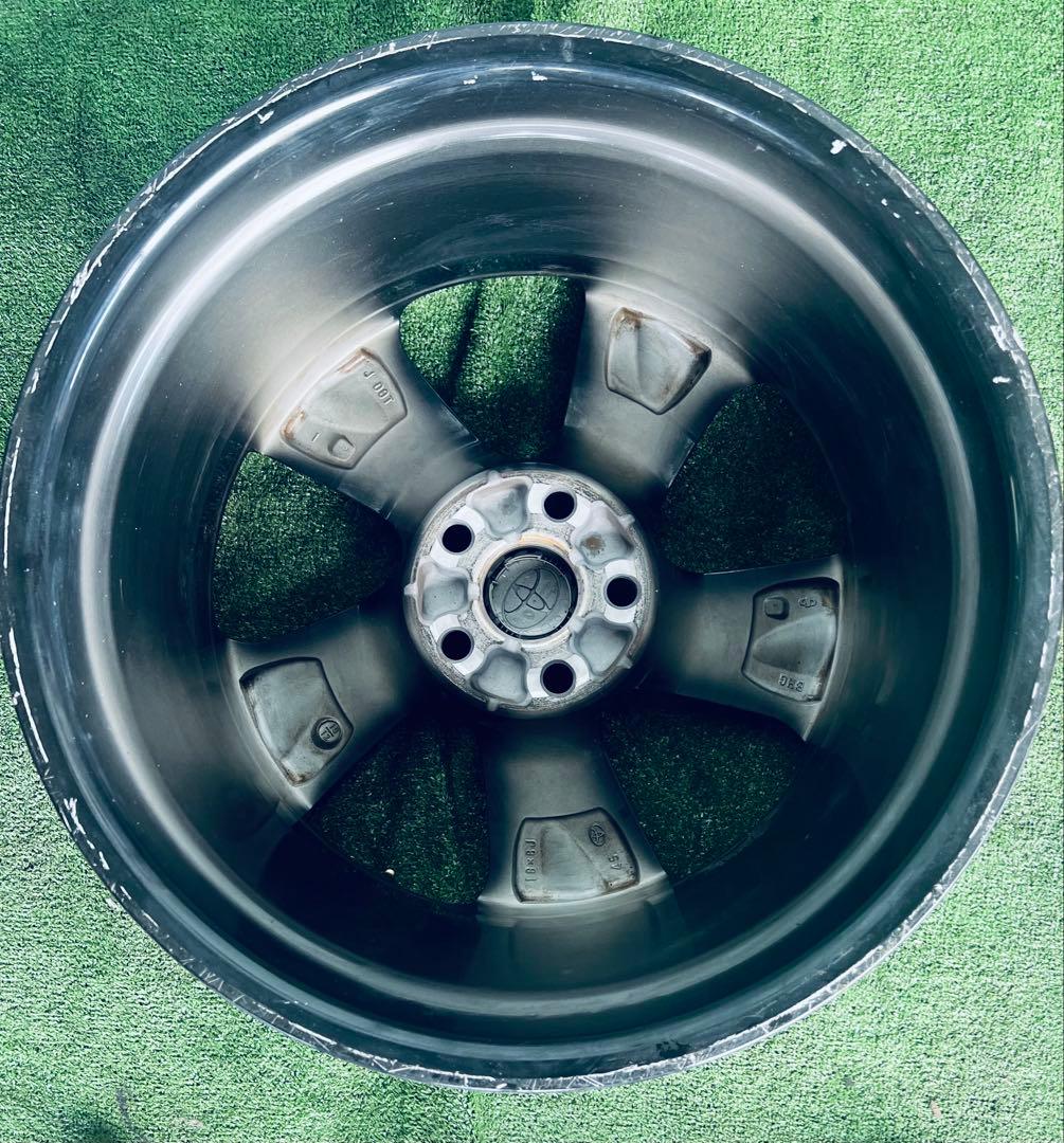 18インチ クローム仕上げ 5スポークホイール 4個セット