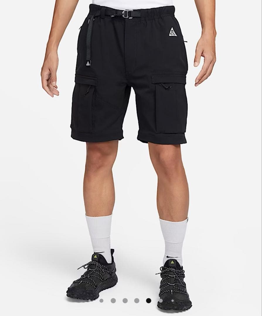 ナイキ　ACG Smith Summit 黒　M スミスサミット　カーゴパンツ