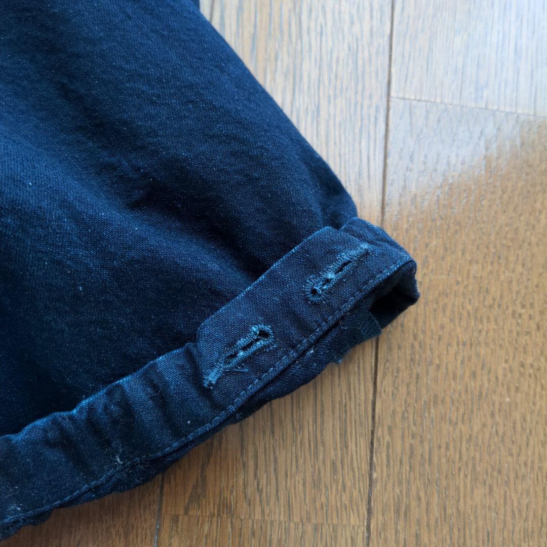 ホームスパン homspun 10オンスデニム ギャザーパンツ