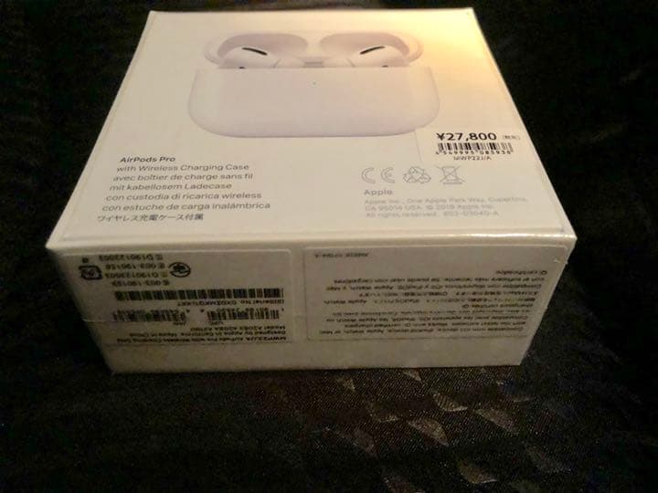 【即日発送】Apple Airpods pro 新品未使用 ワイヤレスイヤホン