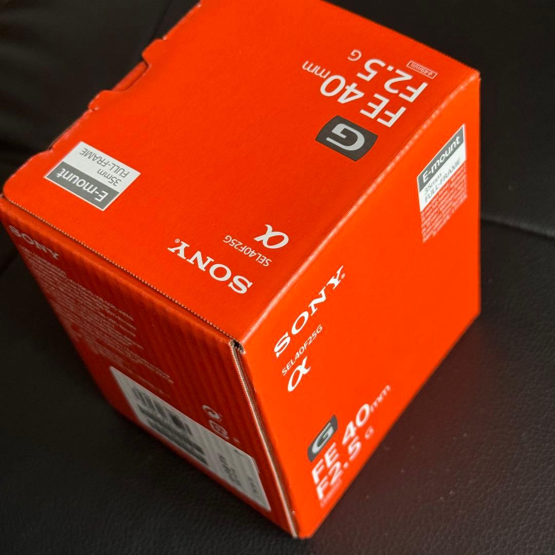 レンズ(単焦点) SONY FE40mm F2.5 G SEL40F25G