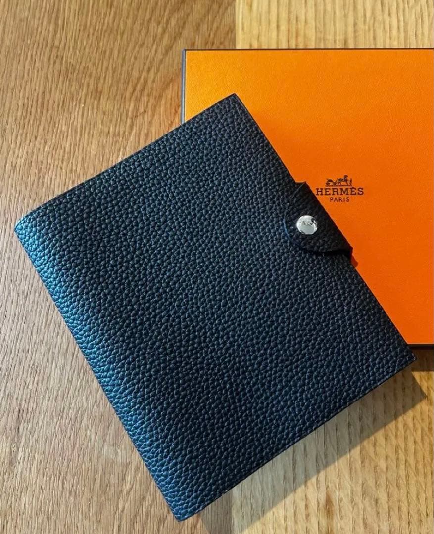 新品未使用 エルメス ユリス黒　リフィルセット