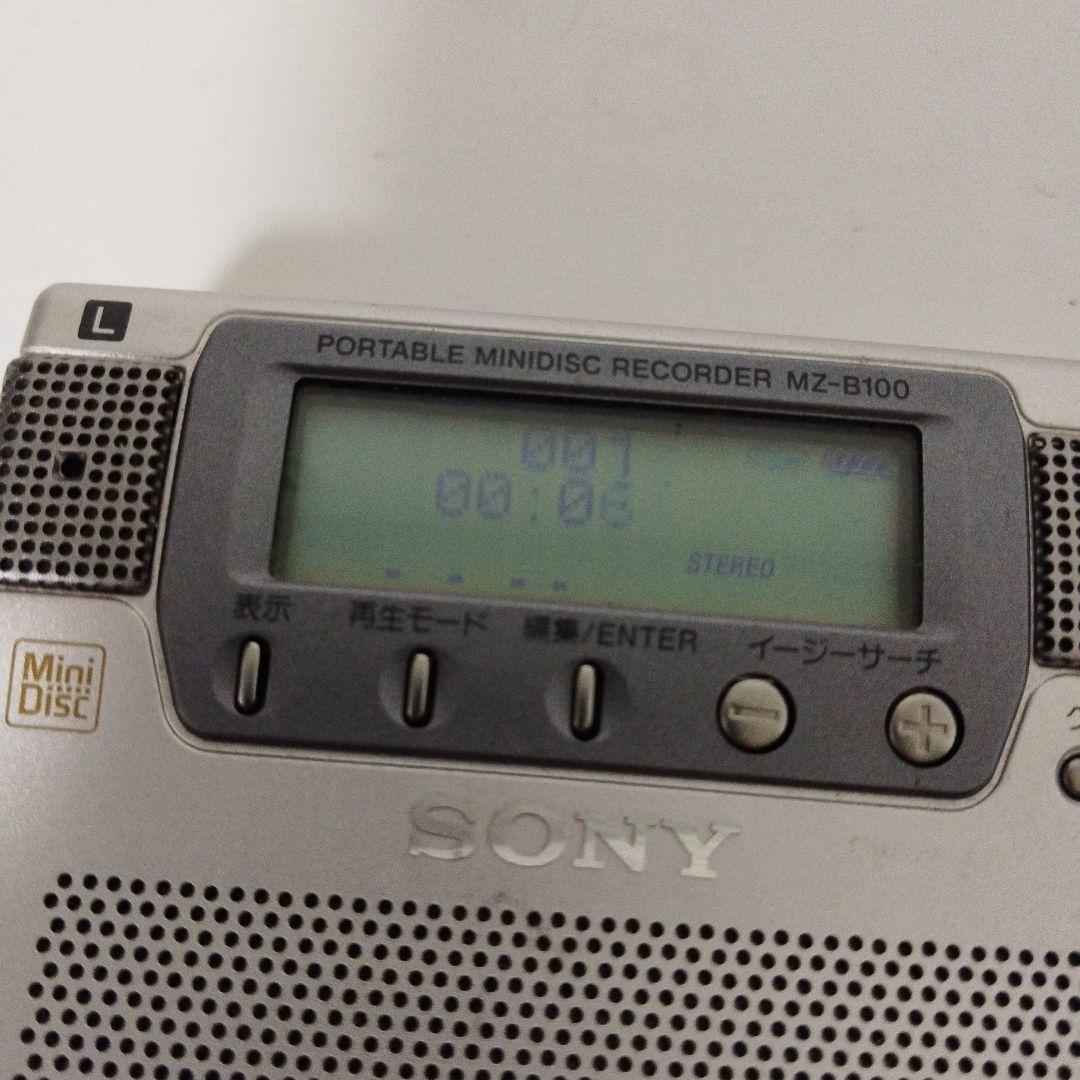 ポータブルプレーヤー sony mz-b100