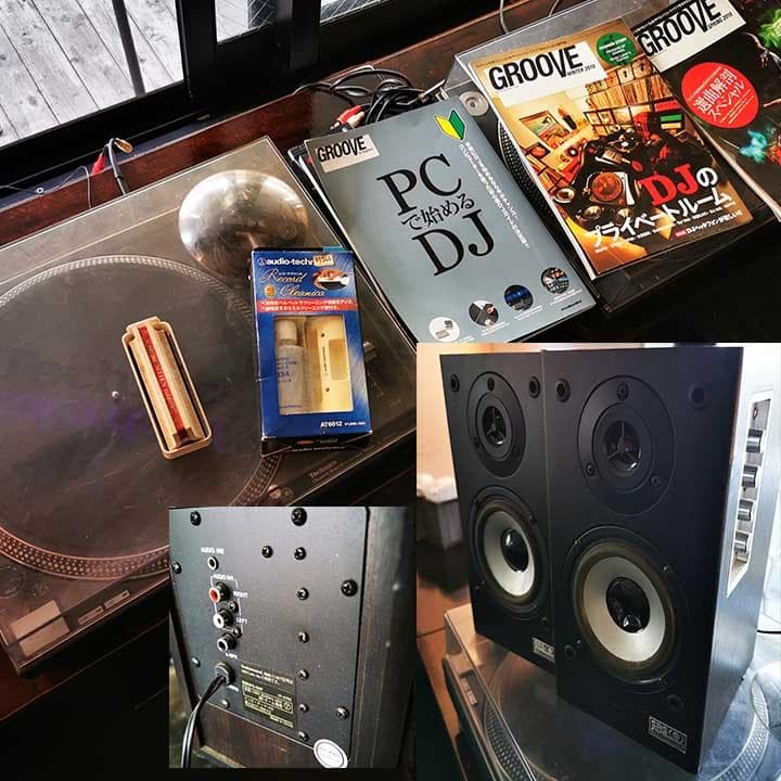 SL-1200MK3 2台針付、ミキサー、PCDJ他セット　引取のみ9千値引