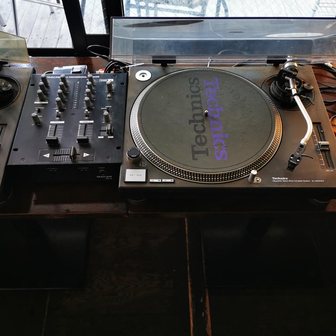 SL-1200MK3 2台針付、ミキサー、PCDJ他セット　引取のみ9千値引