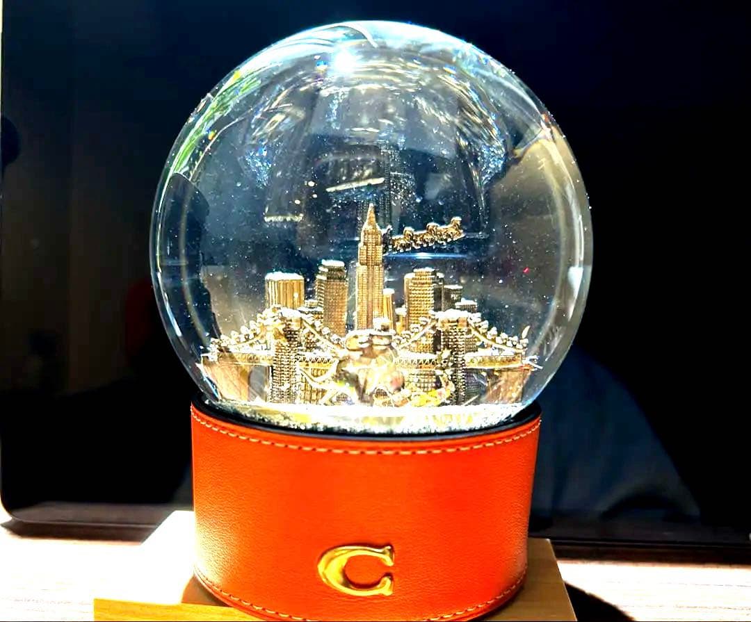 Coach スノードーム ニューヨーク