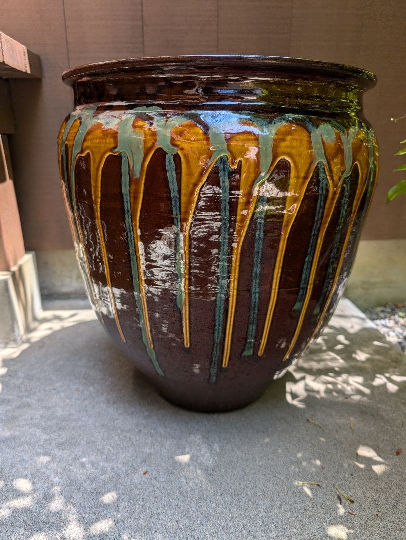 小鹿田焼 超大物 流しかけ 坂本浩二作 訳あり