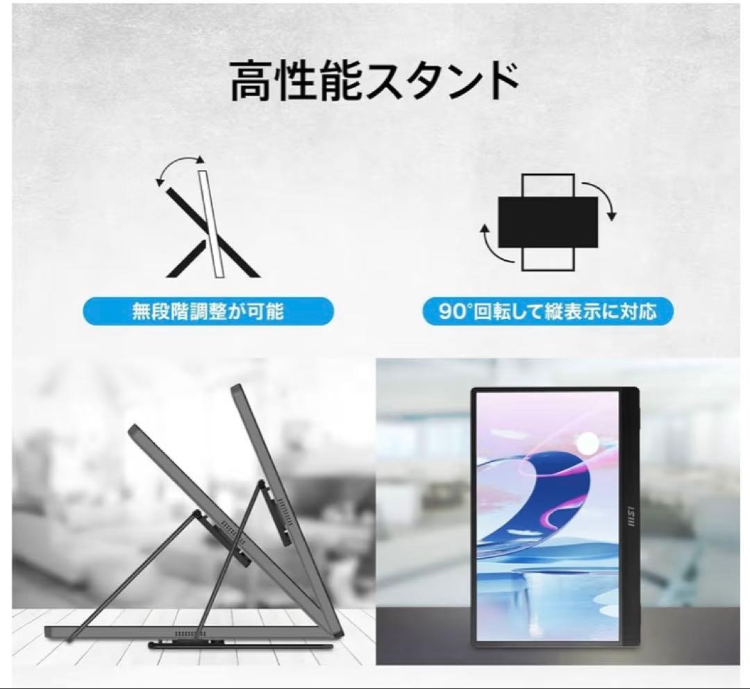 MSI PRO MP161 E2 15.6インチモニター