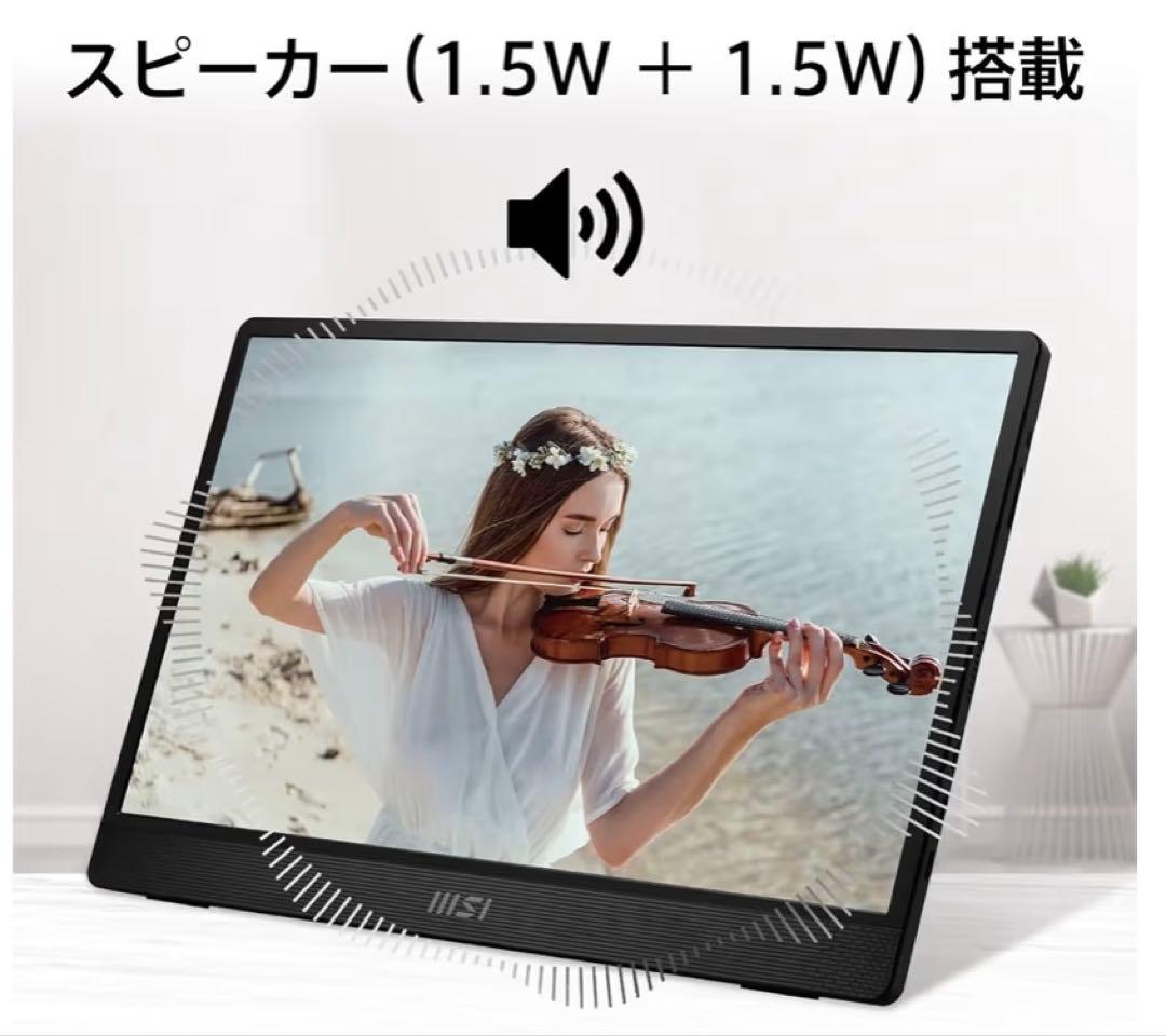 MSI PRO MP161 E2 15.6インチモニター