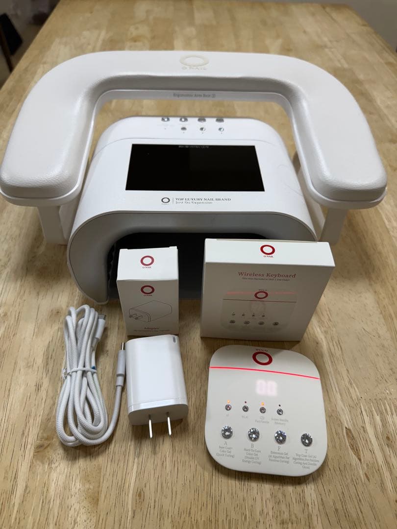 O NAIL ワイヤレスネイルライト&アームレストセット