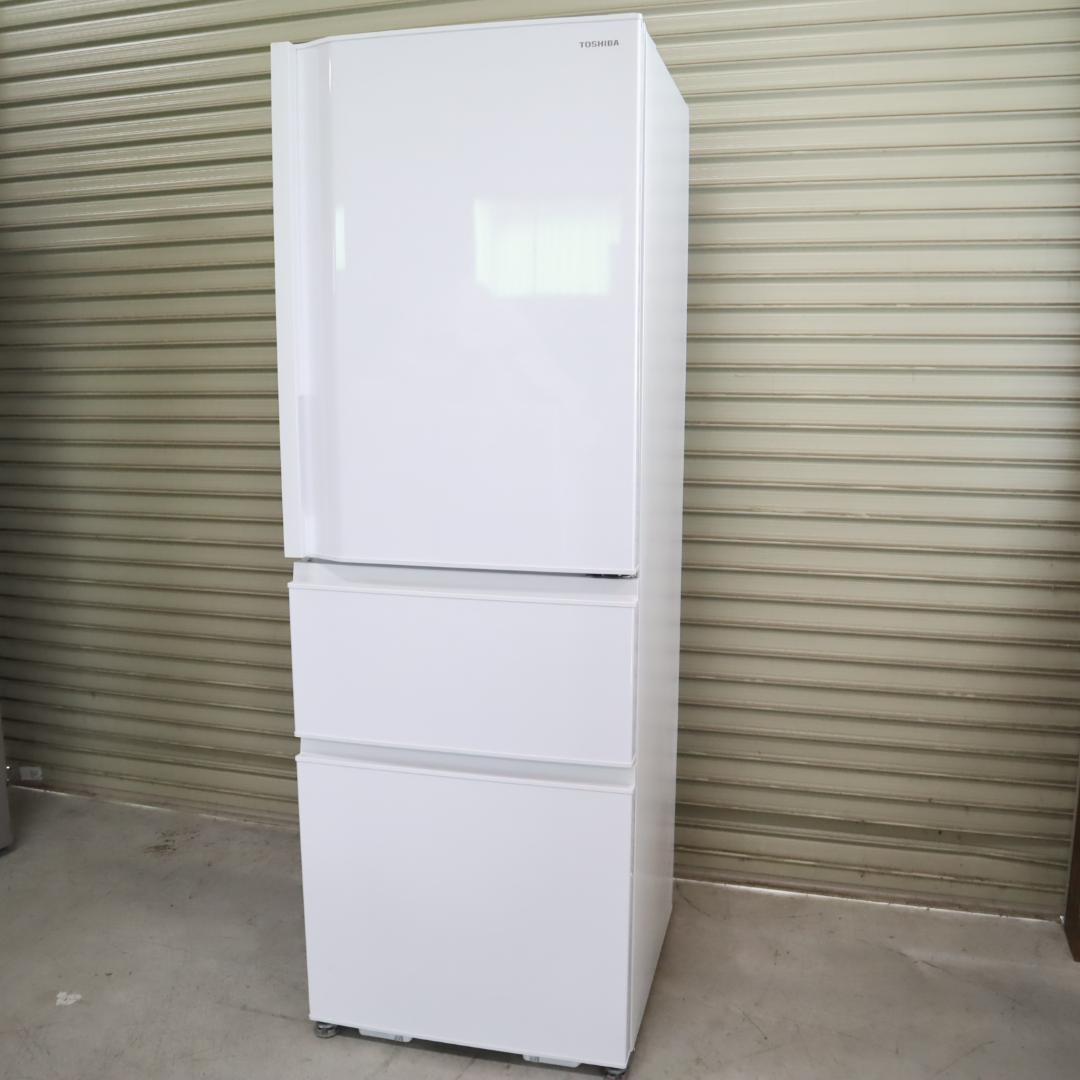 東京　TOSHIBA 東芝 GR-T36SC 大型冷蔵庫22年モデル
