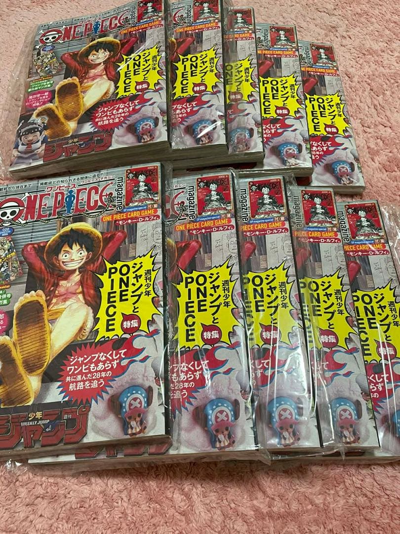 ワンピースマガジン20号　新品未開封　ルフィプロモ 10 冊