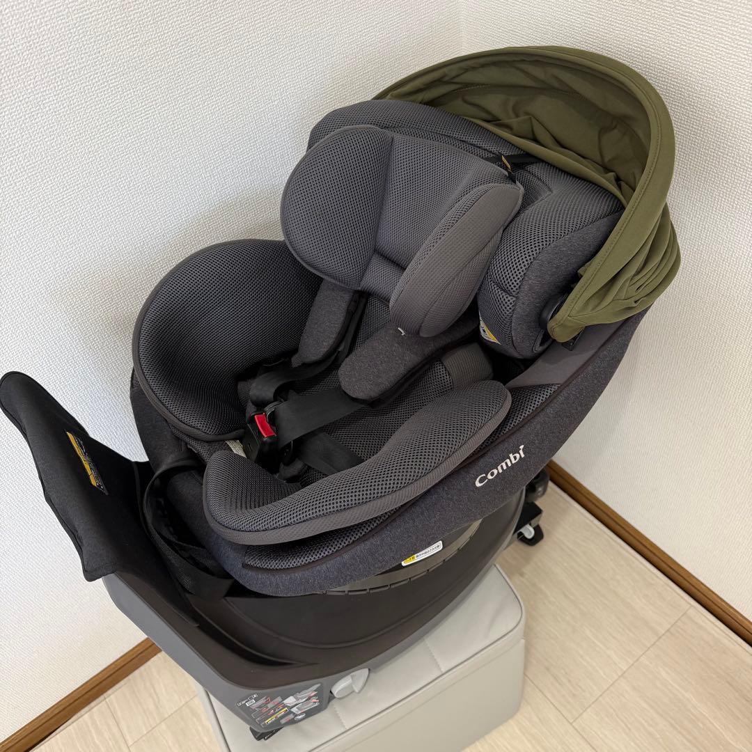 【極美品】Combi コンビ クルムーヴ アドバンス エッグショックISOFIX
