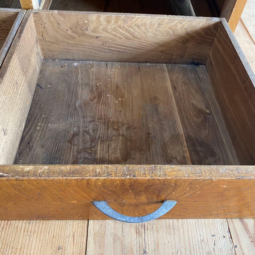 アンティーク オープンラック チェスト 本棚 食器棚 昭和レトロ z858