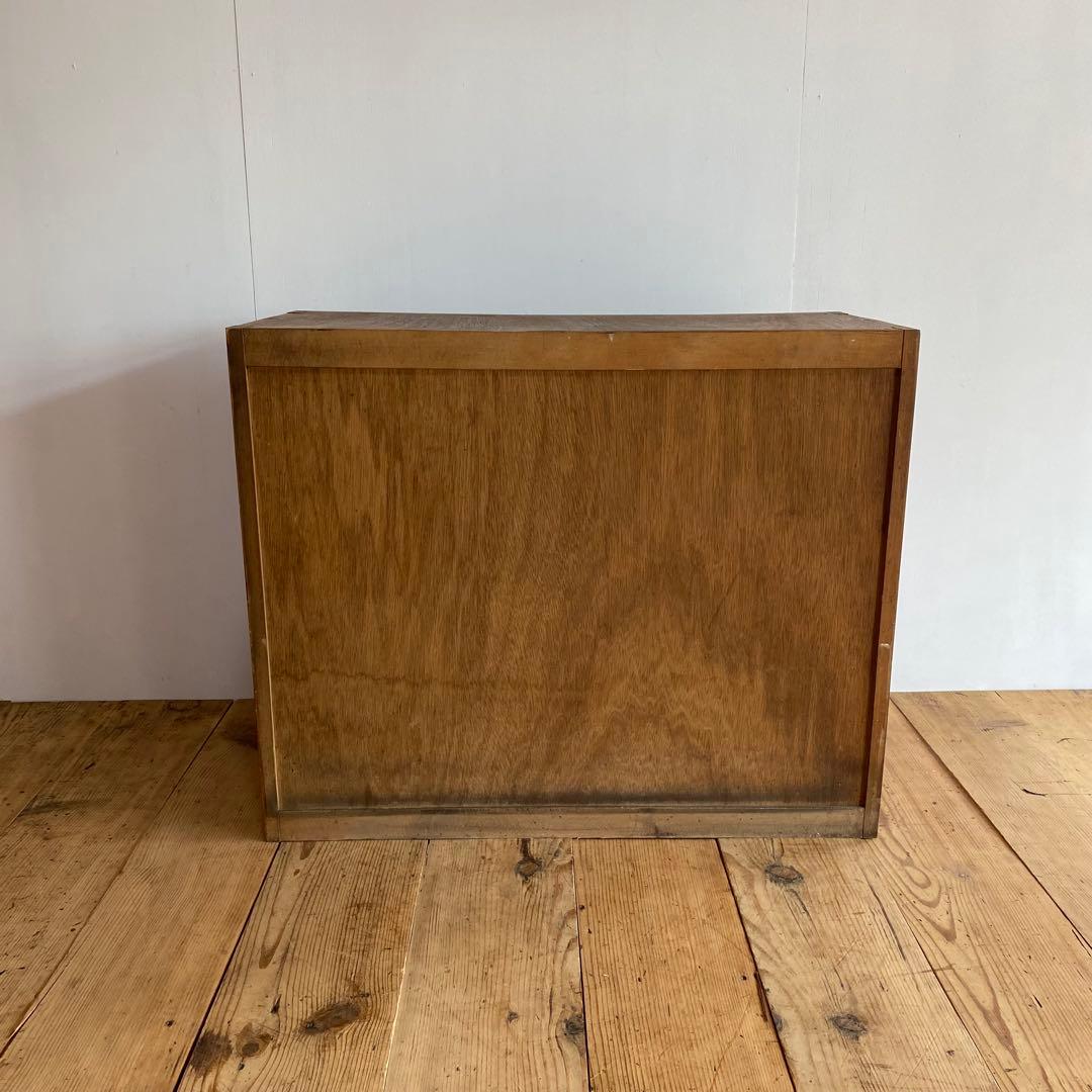 アンティーク オープンラック チェスト 本棚 食器棚 昭和レトロ z858