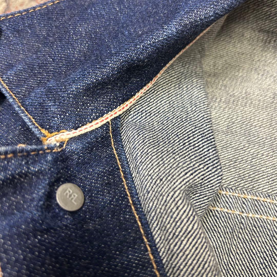 ら*ん様 RRL 2ndタイプ デニムジャケット lot036 USA製 M 真