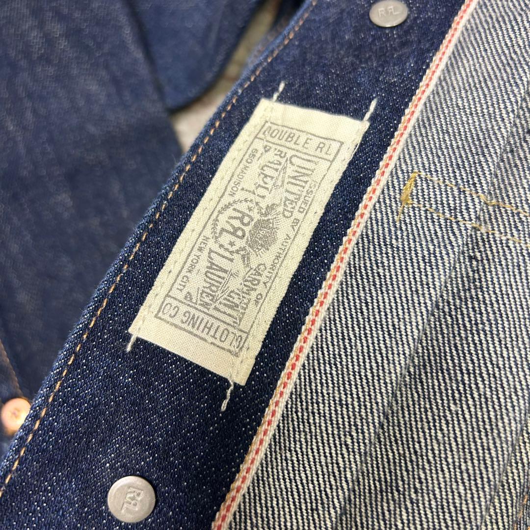 ら*ん様 RRL 2ndタイプ デニムジャケット lot036 USA製 M 真
