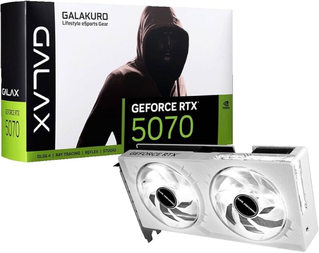 【未開封】玄人志向 NVIDIA GeForce RTX5070 12GB
