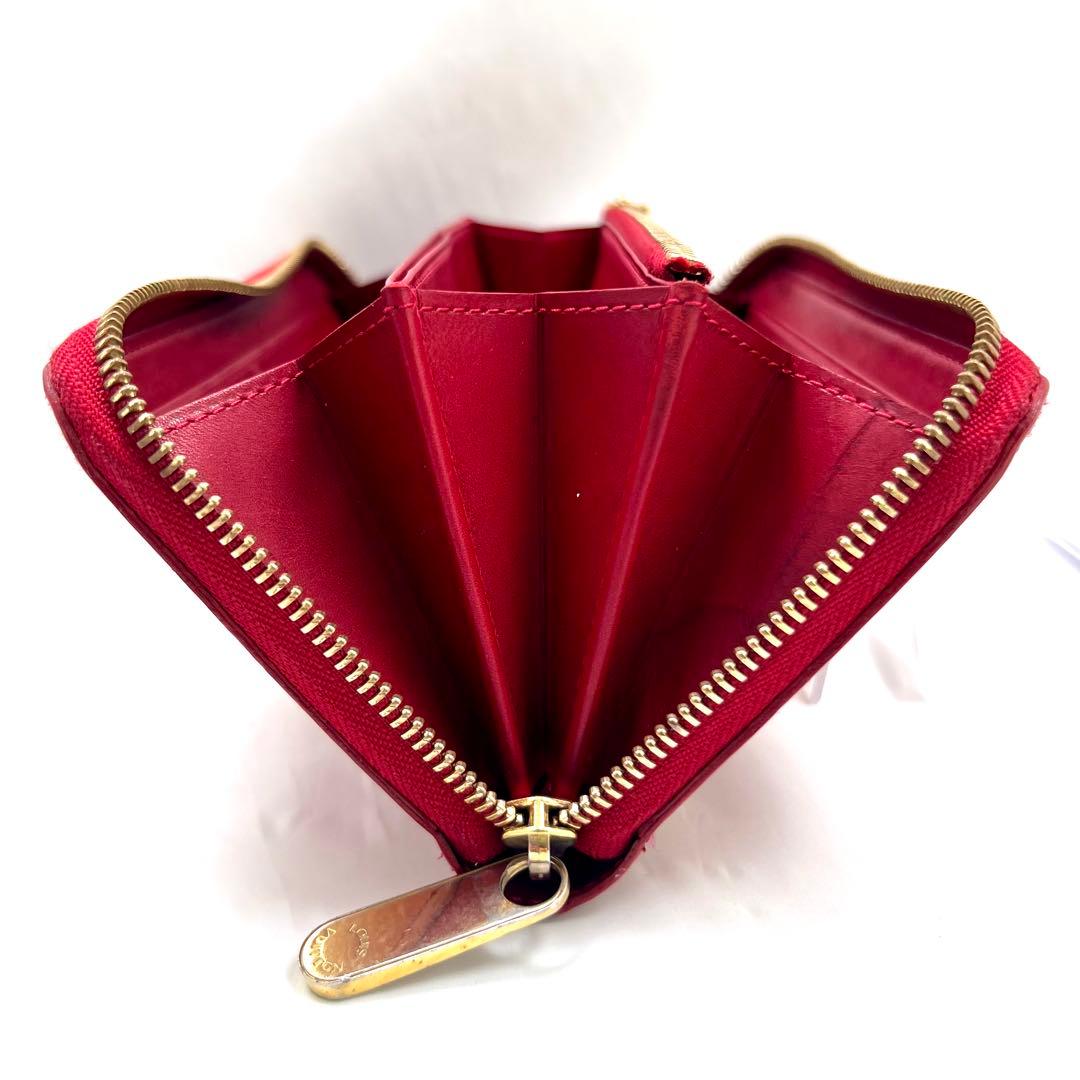 ルイヴィトン ヴェルニ ジッピーウォレット ローズアンディアン 長財布