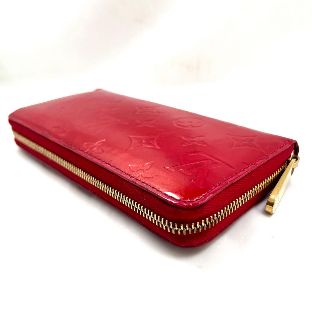 ルイヴィトン ヴェルニ ジッピーウォレット ローズアンディアン 長財布