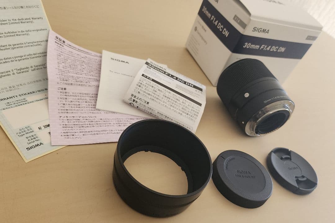 SIGMA 30mm F1.4 DC DN／ソニーEマウント用
