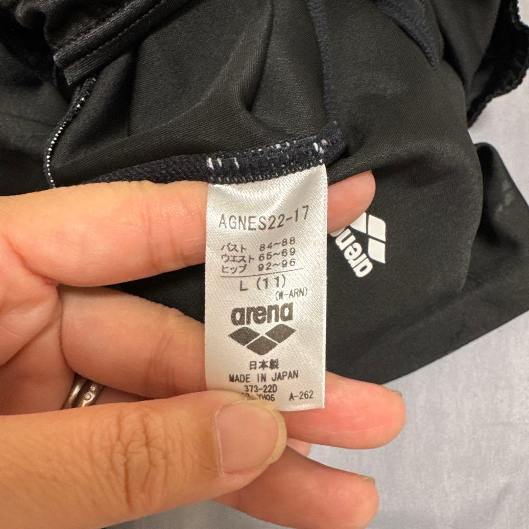 agnis b. アニエスベー 水着 arenaコラボ ブラック