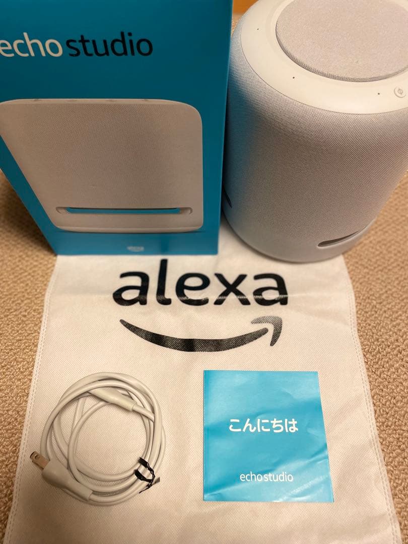 Amazon Echo Studio グレーシャーホワイト　美品