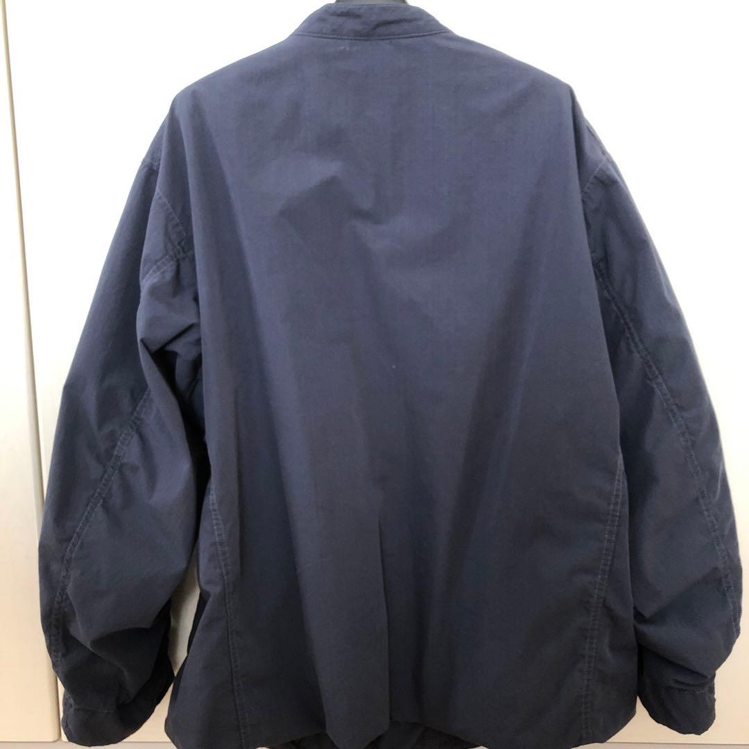 nanamica バンドカラージャケット navy S