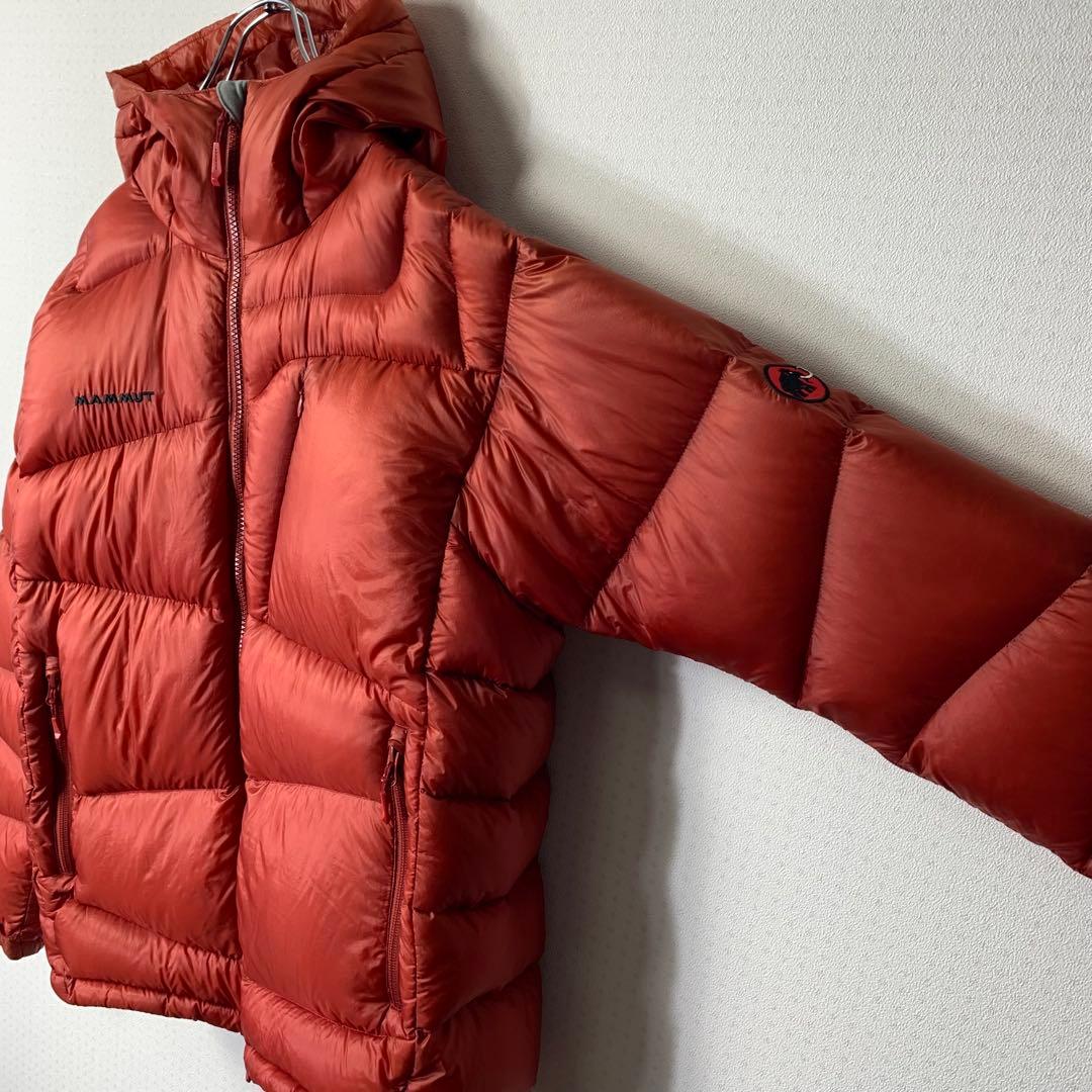 n*s様 マムート アトラスフーデッドダウンジャケット ダウンパーカ レッド系