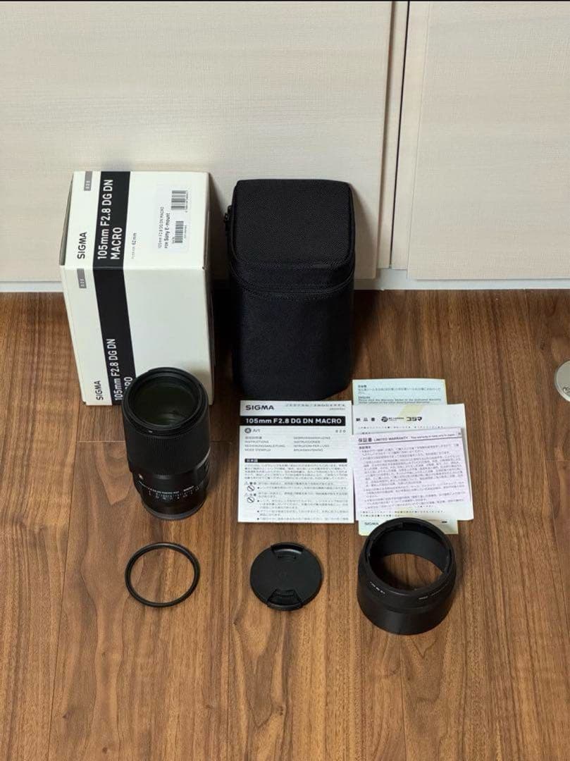 SIGMA シグマ 105mm F2.8 DG DN MACRO eマウント