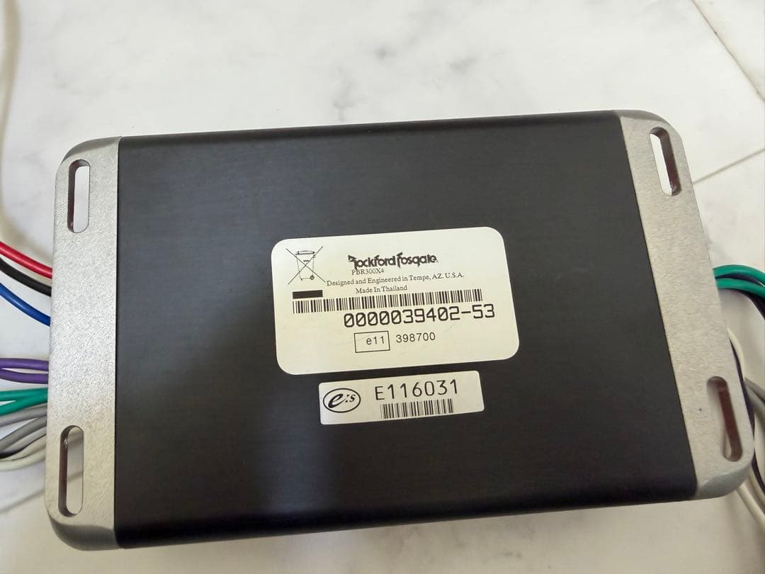 Rockford Fosgate PBR300X4 コンパクトアンプ