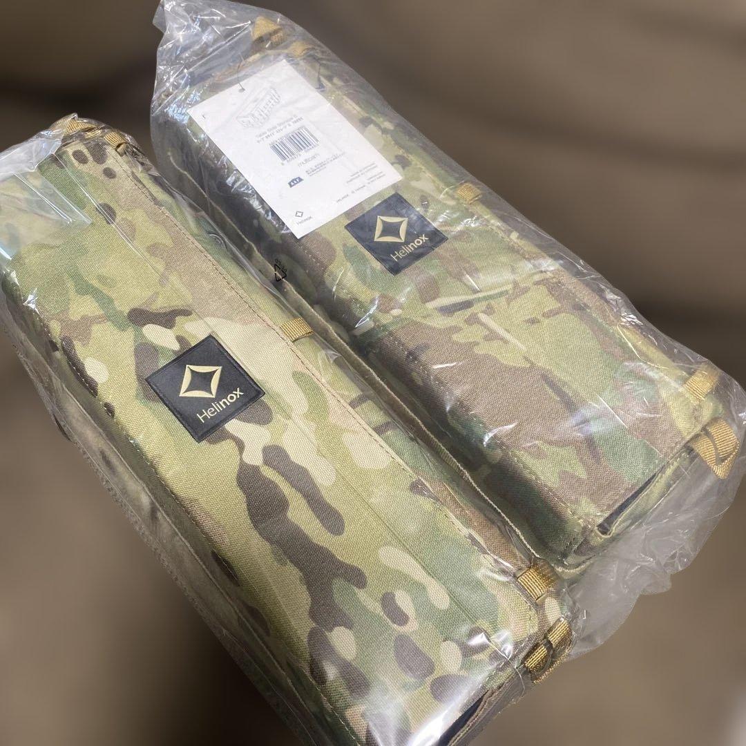 未使用　ヘリノックス テーブルサイドストレージ S マルチカモ　2個セット