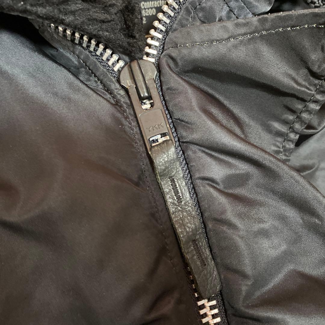 ALPHA INDUSTRIES N-3B フライトジャケット 黒 XL