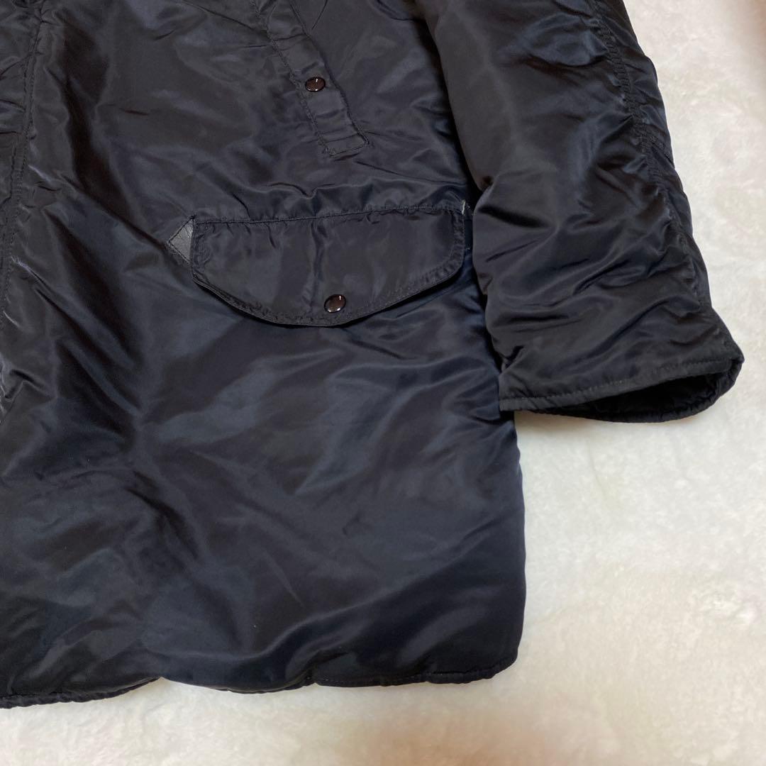 ALPHA INDUSTRIES N-3B フライトジャケット 黒 XL