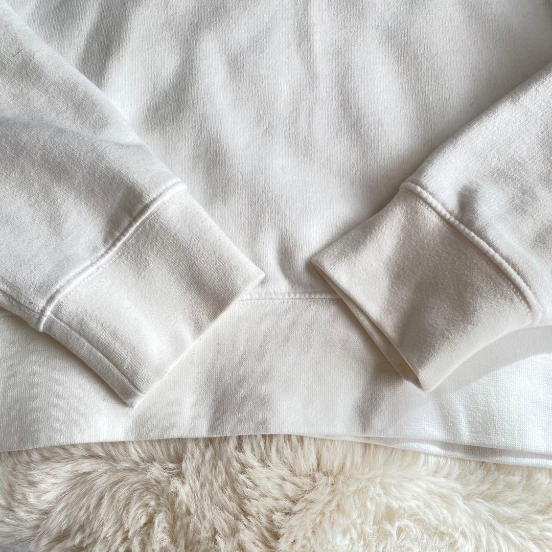 美品　ポロラルフローレン　現行　M ポニー　スウェット　トレーナー　裏起毛　白