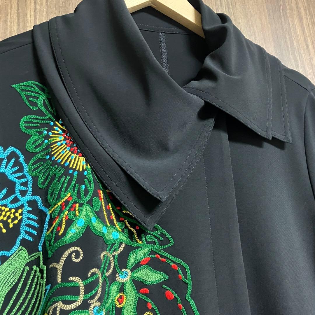 TOKUKO 1er VOL　トクコ　 チュニック　羽織物　コート　お花　刺繍