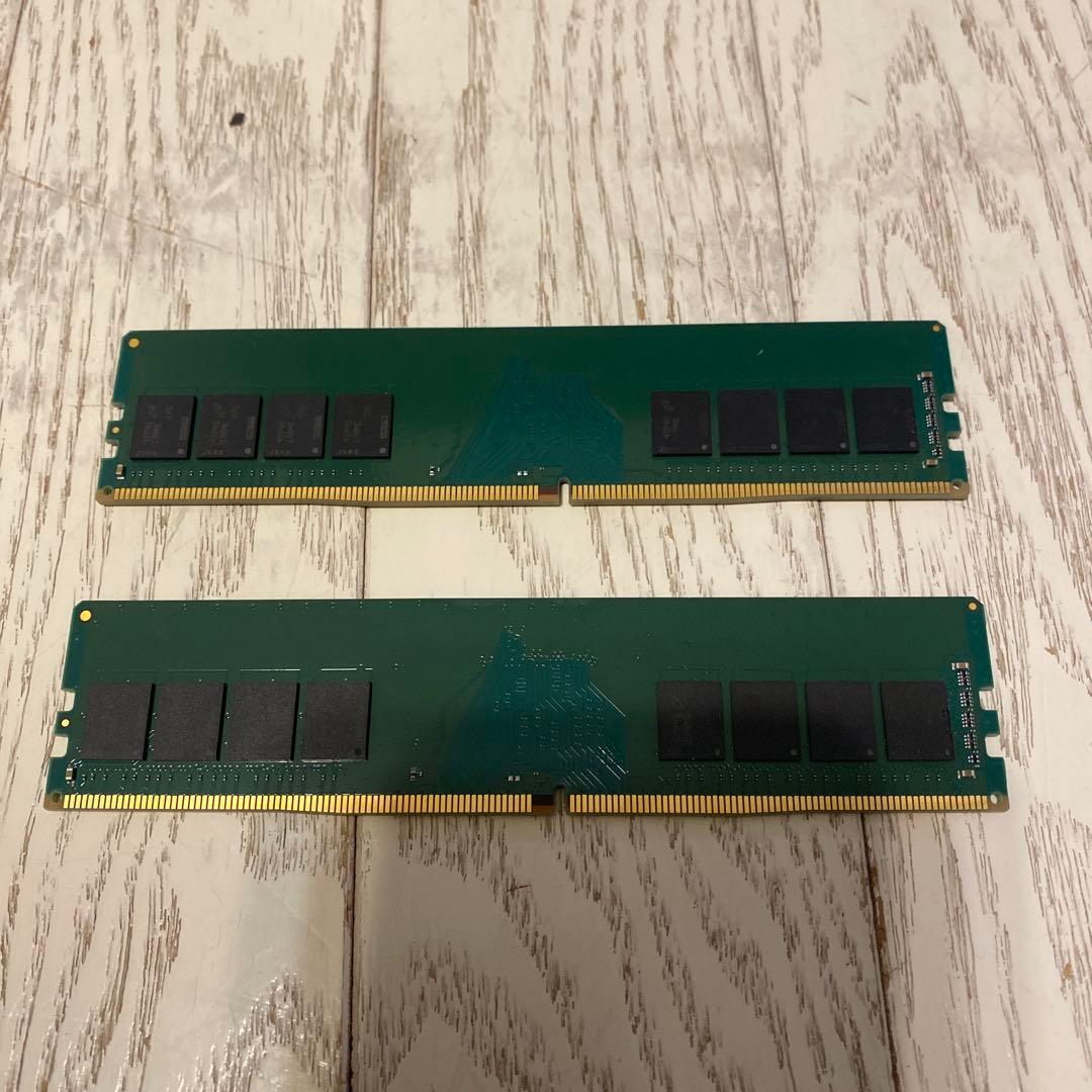 Micron DDR4 デスクトップ用メモリ 8GB×2 PC4-3200