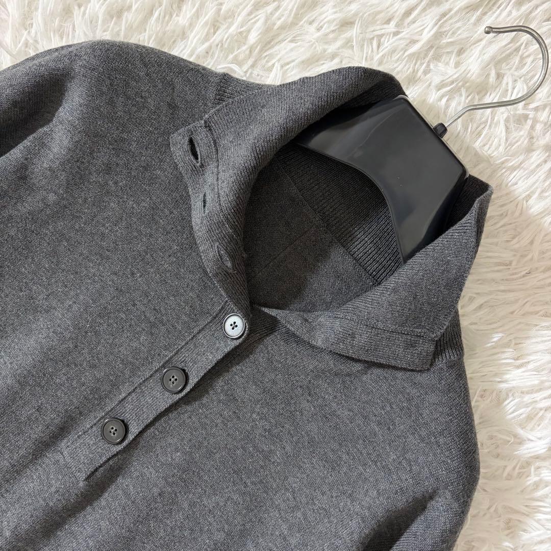 極美品 ガリャルダガランテ 25AW ニットタートルワンピース 前後2way