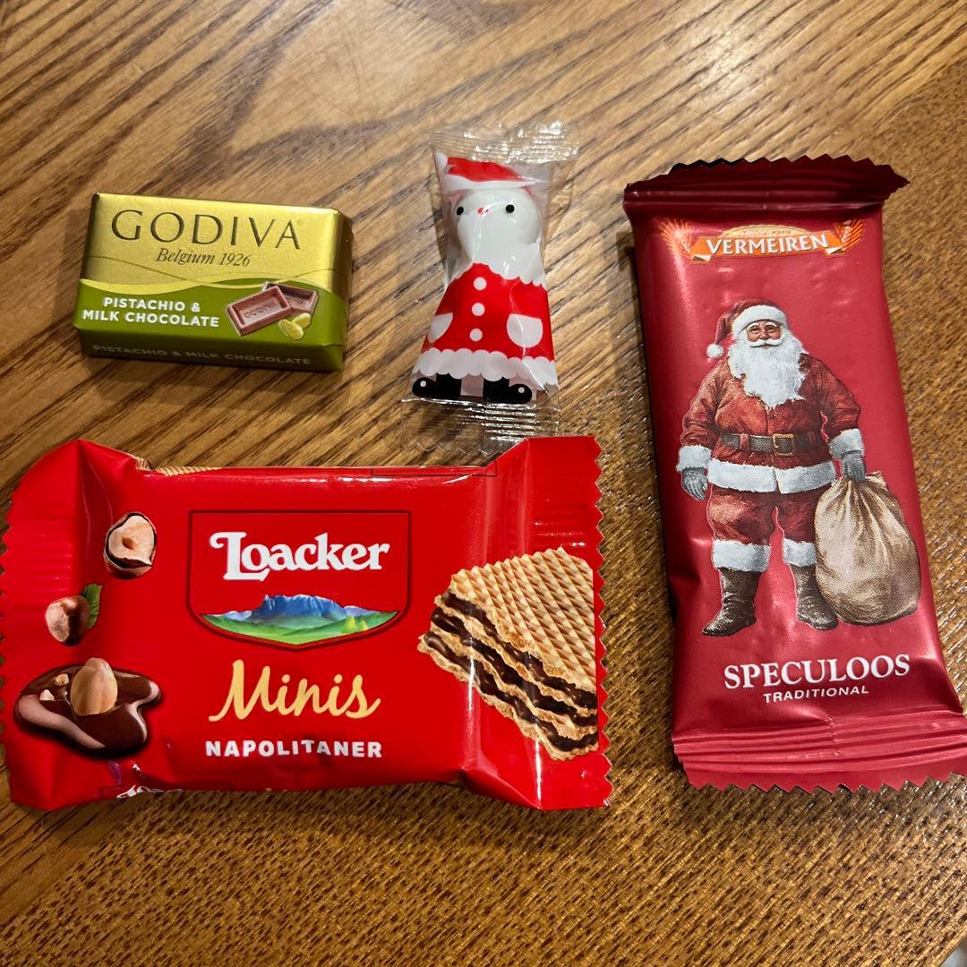 おすみ㉑クリスマスお菓子プチギフトサンキューギフトおしゃれ大人ゴディバ