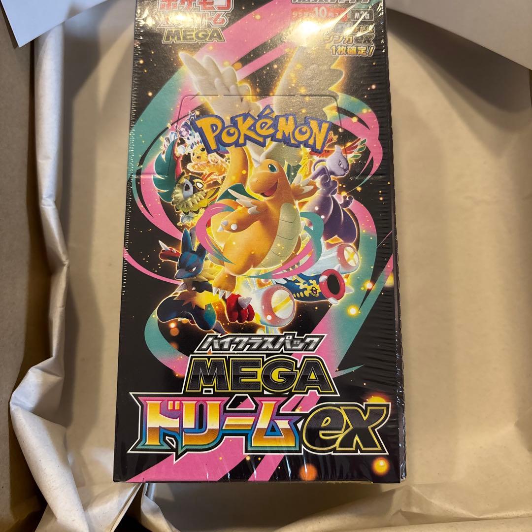 ポケモンカード　メガドリームex　１BOX　未開封　シュリンク付き　ポケセン産
